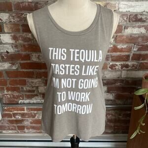 Bella Canvas Tequila Sleeveless Muscle Shirt Size S